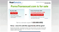 Desktop Screenshot of pornotransexuel.com